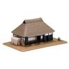 TOMYTEC TOMIX N Gauge Thatched Roof Farmer Black 4206 Model Train Accessories