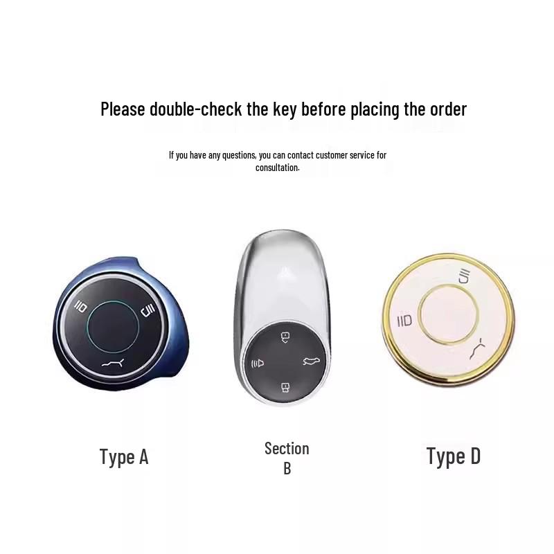 2023 NETA S Key Case - Full Coverage Metal Shell for AYA New Energy GT & NETA U