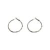 Silver Needle C-Shaped Twisted Earrings Cold Wind Simple Earrings Women's Fashion Versatile Design Korean Spice Girls Earrings Batch