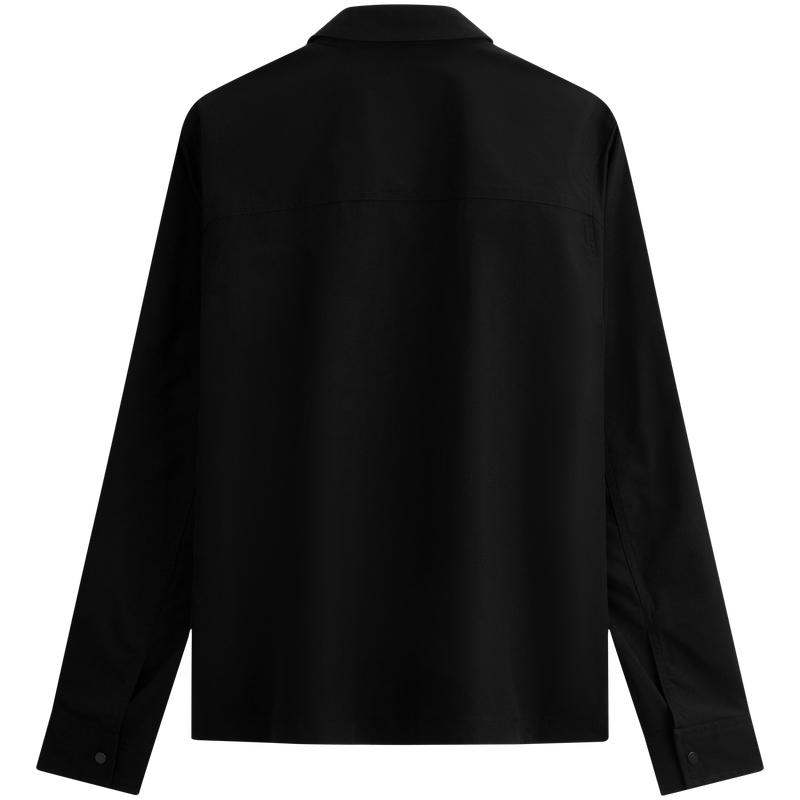 Calvin Klein Casual Commuter Classic Structured Zip Collar Jacket Shirt Men Jacket Space-Black J326629