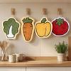 Carrot Hand Towels Vegetables Wall Hanging Rag Creativity Handkerchief  Kitchen Bathroom