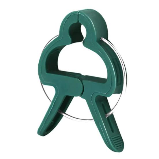 

Yousheng 50 шт. Многоразовые зажимы для растений, Нежные садовые рычажные петлевые зажимы, Зажимы для поддержки вьющихся растений для поддержки и выпрямления растений 50pcs