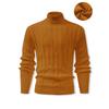 Bottoming Knitted Turtleneck Sweater for Men Autumn Winter Trendy Slim Warm Inner Layered Pullover Top