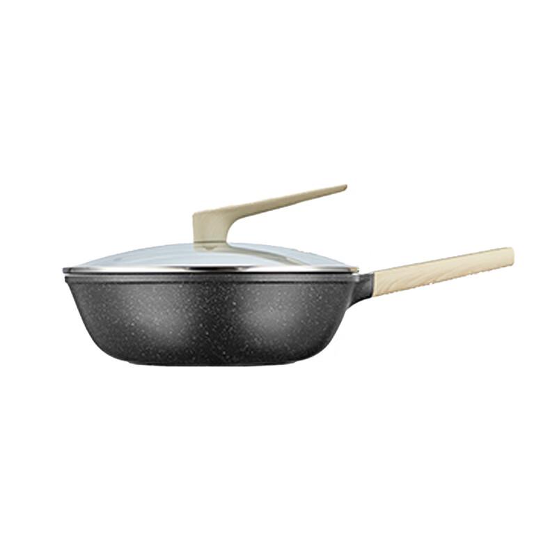 COOKER KING Obsidian Maifan Stone Non-Stick Wok
