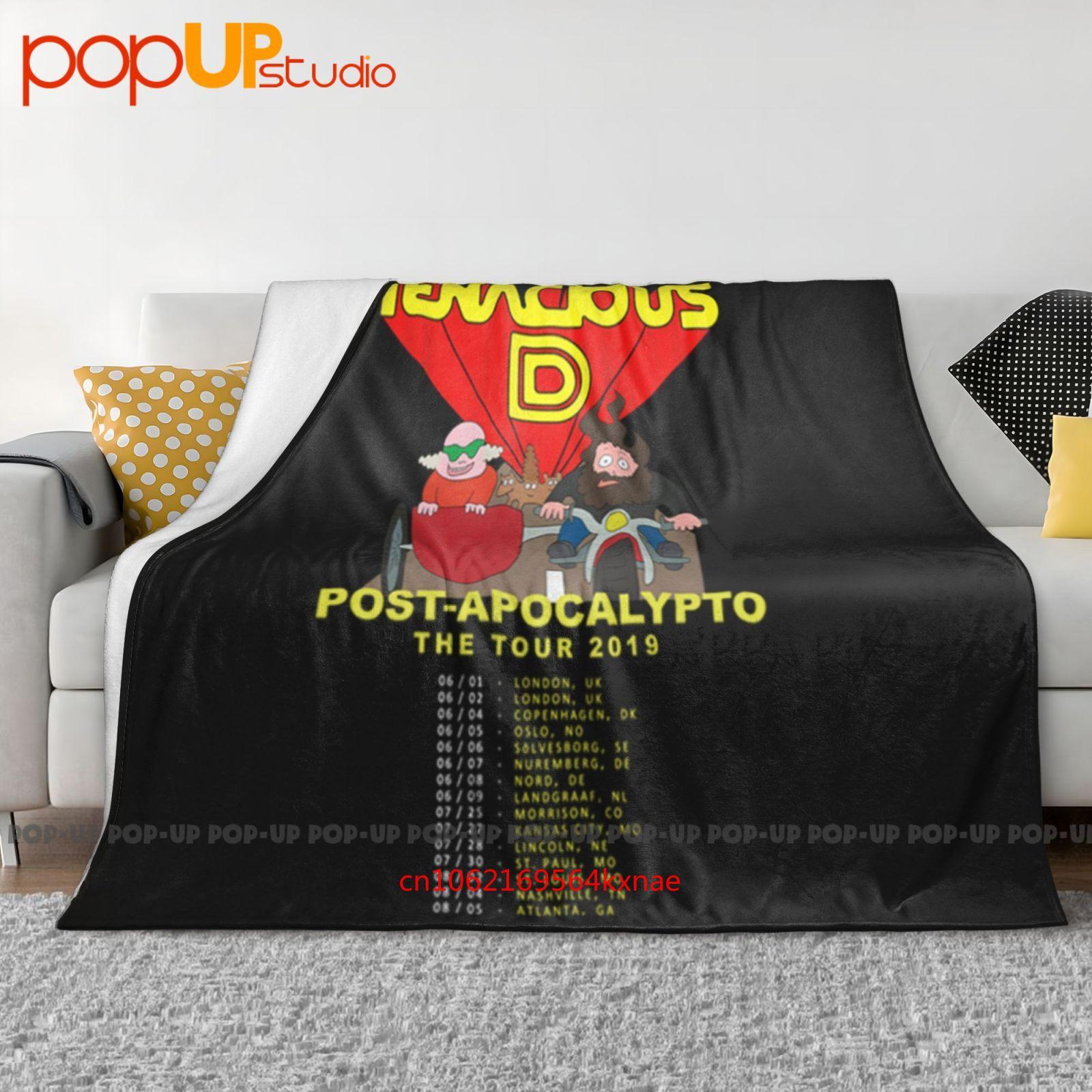 Tenacious D Post-Apocalypto Tour 2019 Ultra-Soft Blanket Quilt Winter Sofa Cover Bed Covers 30x40in