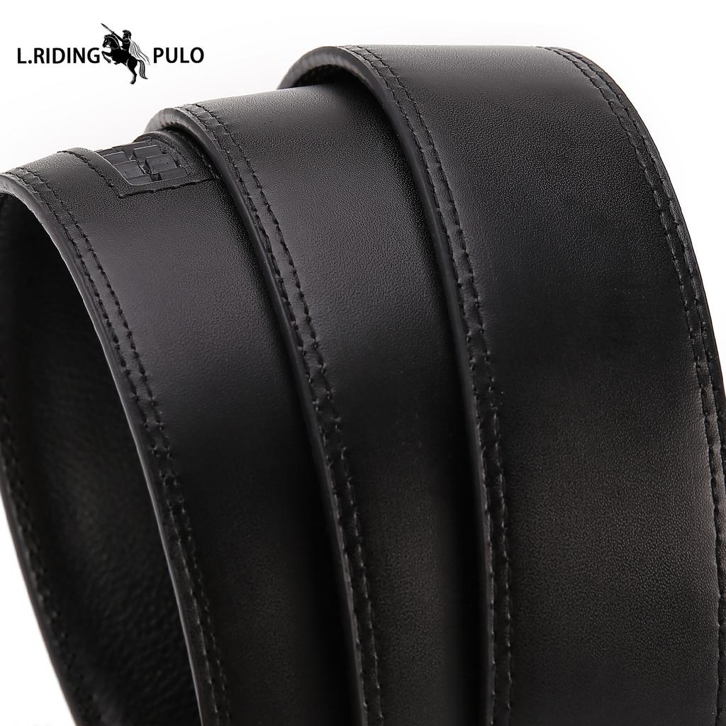 Obchodní slitina automatická přezka módní pánský pásek z pravé kůže špičkový jednoduchý pásek