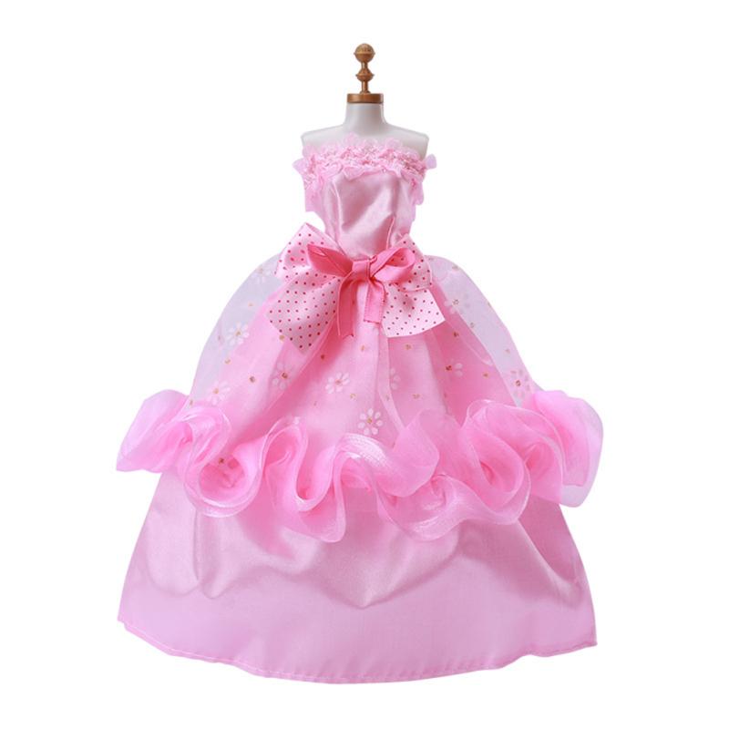 1 Set Of Handmade Fashion Princess  Dresses Clothes For Dolls With A Height Of 30cm (without Dolls)