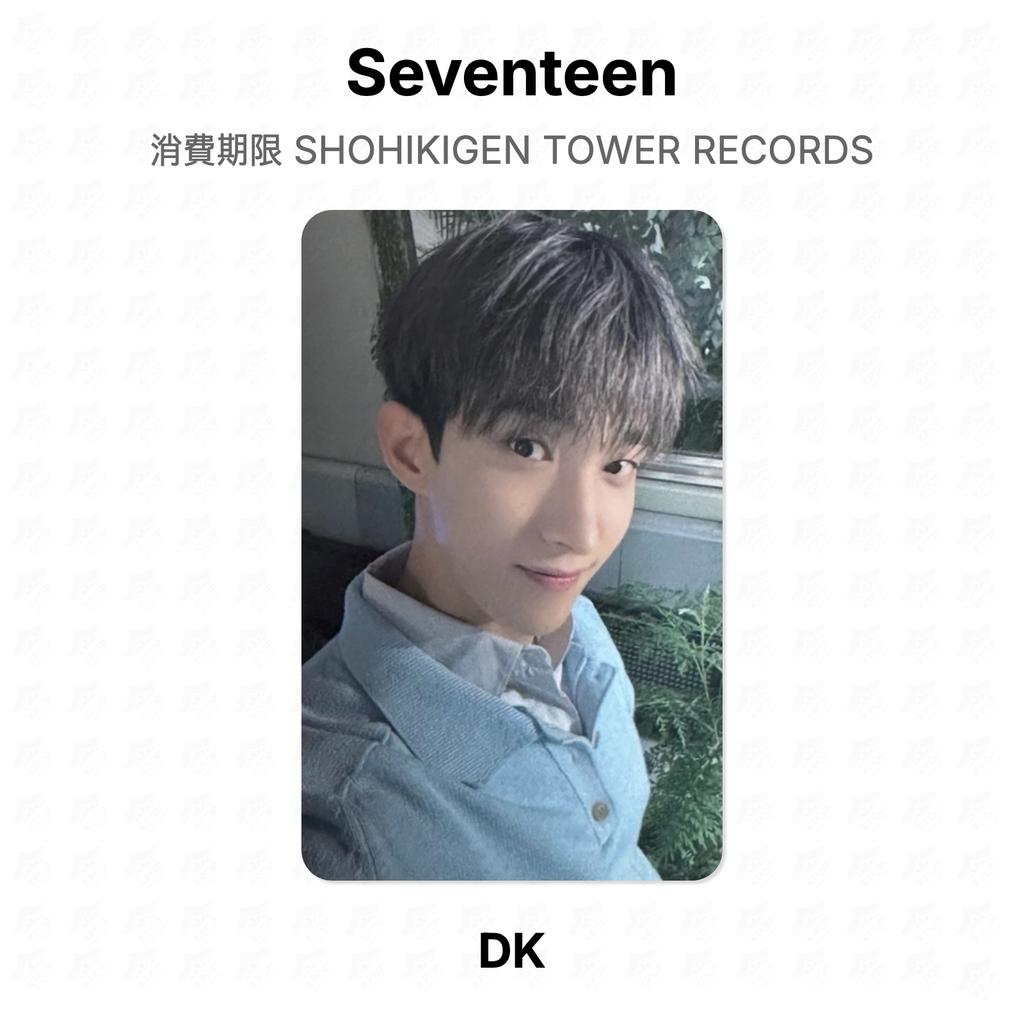 Seventeen SHOHIKIGEN TOWER RECORDS Official Photocard