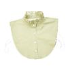 Women's Detachable False Collar Insert Elegant Striped Lapel Faux Half Shirt Blouse Collar Top for Sweater and Dresses