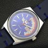 REFURBISHED VINTAGE SEIKO 5 AUTOMATIC 6309A JAPAN MENS BLUE DIAL WATCH a440892-4