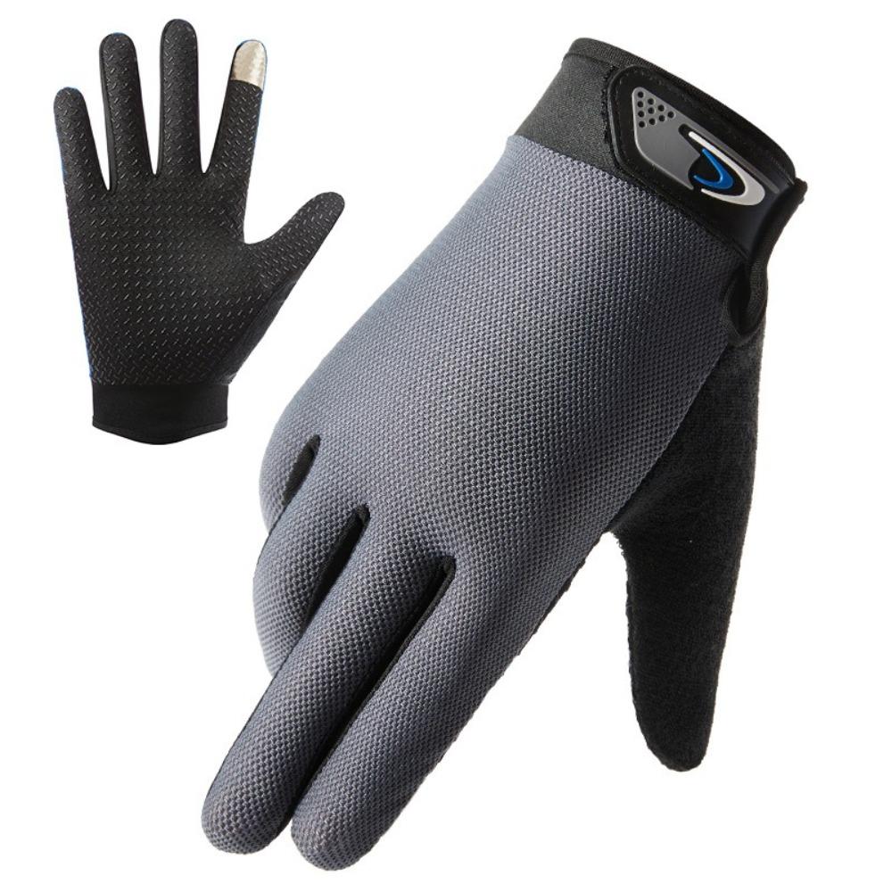 Summer Full Finger Fishing Gloves Men Long Fishing Gloves  Winter Fishing