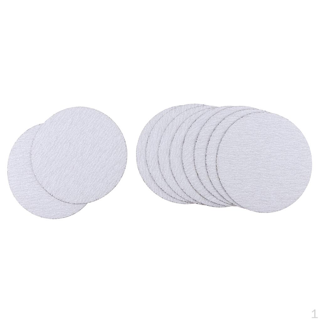 10Pcs 120mm 5inch 80-800Grit Discs Sanding Polishing Pad Equipment Oscillating Tool Pads