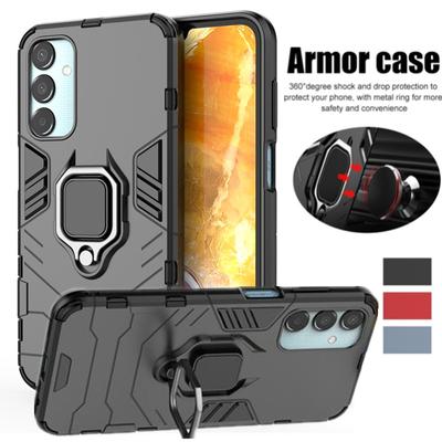 Kickstand Case for Samsung Galaxy M15 M35 M55 5G M14 M34 M54 M13 M23 M53 M32 M52 M62 Cover with Ring Holder Business Full Protection Cover