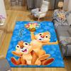 Custom 1Pc Floral Chip Dale Adventure Rug Office Carpet Indoor Outdoor Entrance Doormat Nonslip Soft And Comfortable Living Room D91616