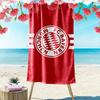 FCB Print Beach Towel, Large Soft Quick Dry Towel for Beach Camping Swimming