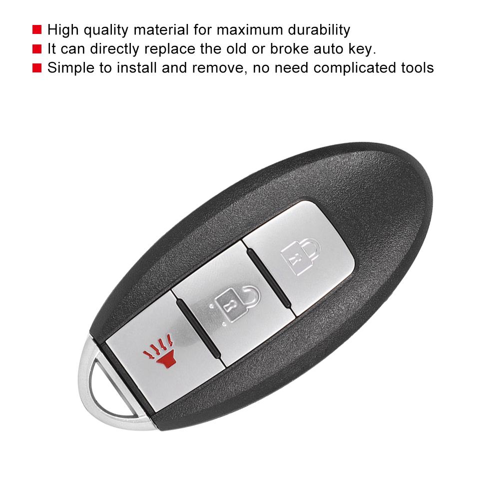 Remote Control Key 3 Buttons KBRASTU15 CWTWB1U758 Fits for Nissan Murano 20032007