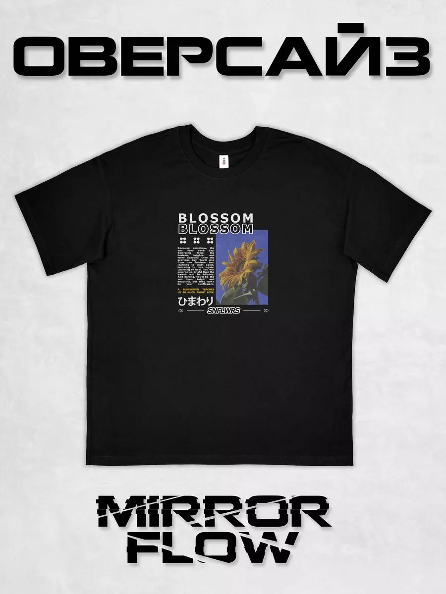 Оверсайз футболка с принтом в стиле Y2K M