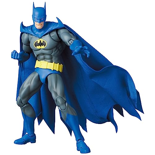 MEDICOM TOY MAFEX No. 215 KNIGHT CRUSADER BATMAN Action Figure, approximately 160mm tall, non-scale, pre-painted