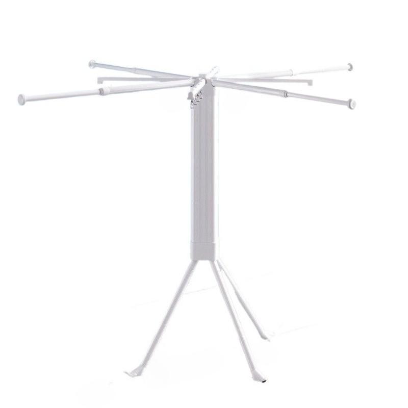 Modern Portable Drying Racks Folding Floor-standing Drying Rack Balcony Clothes Shelf Bathroom Laundry Storage Shelf with Clip