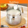 Stainless Steel Oil Bottle With Filter For Kitchen Large Capacity Oil Storage And Residue Separation