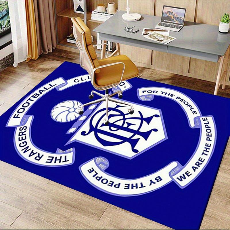 1pc Rangers Football Club, Crest, Emblem Office Carpet Soft Polyester Entrance Carpet Washable Non S