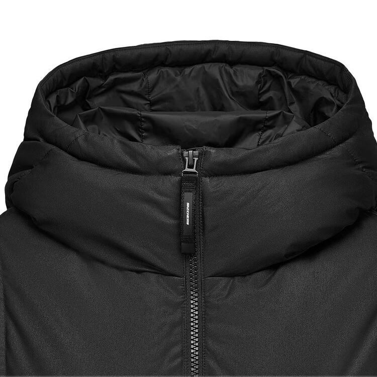 Skechers Warm Hooded Zipper Duck Down Jacket Women Outerwear L425W020-0018