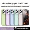 Custodia per Telefono in Silicone Liquido per IPhone 17 Pro Max Copertura Protettiva Morbida con Paraurti per IPhone Air 16E 16 15 14 13 Pro Max Funda Cases