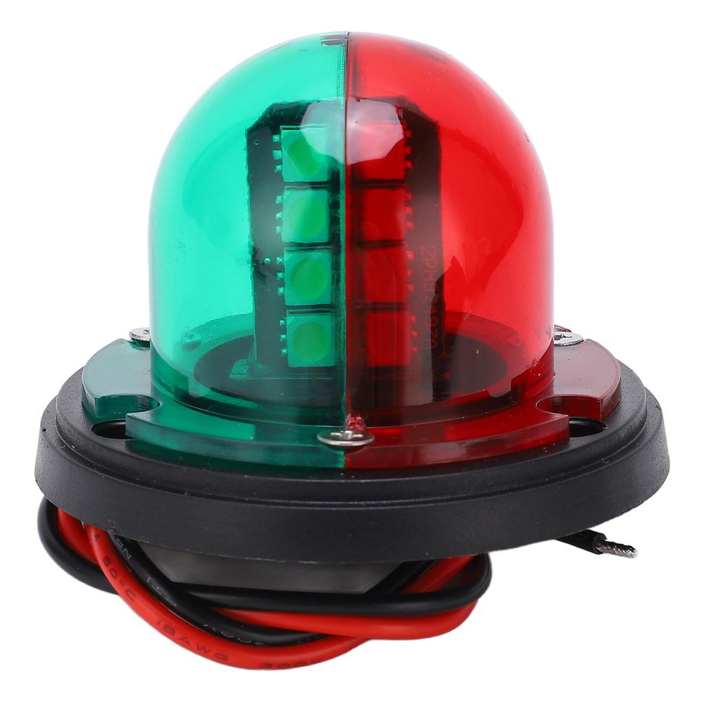 12V Boat Marine LED Navigation Lights Red Green Boat Lights Marine Sailing Signal Lamp for Ship