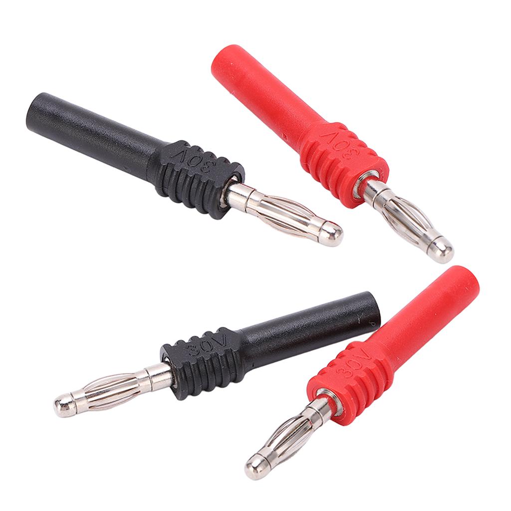 5Set J.20025 Banana Plug Connector 4mm Male to 2mm Female Banana Connector Adapter for Industrial