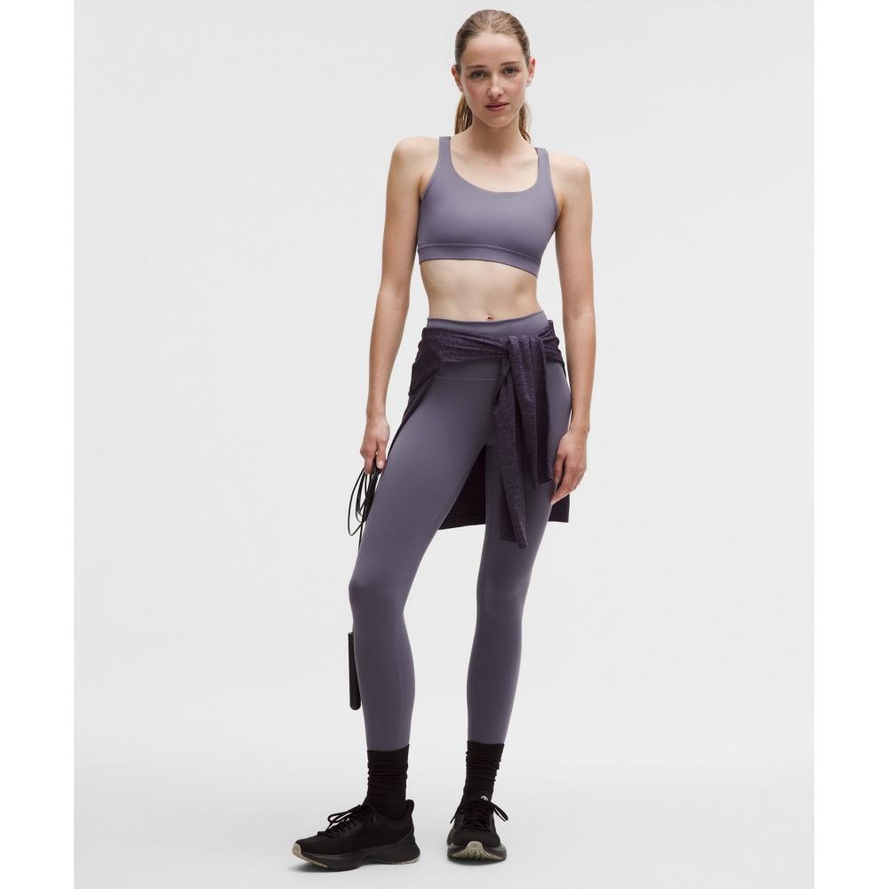 Lululemon Energy Bra  MeDium Support  B D Cups Grape Mist