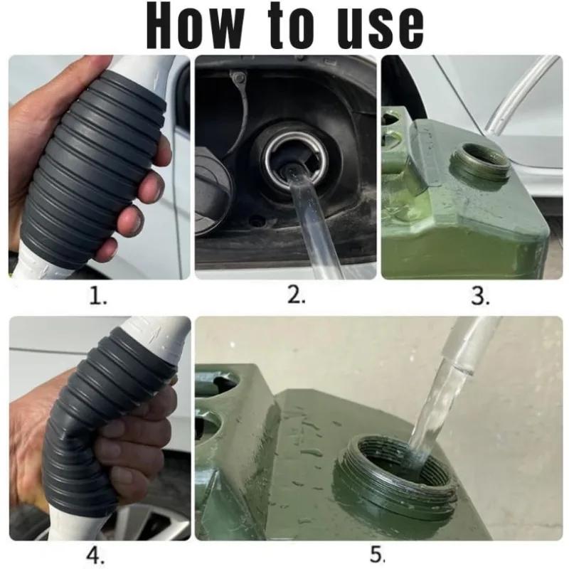 3pcs/set Universal Car Fuel Pump Kit Hand Fuel Pumps