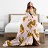 Tiger Blanket Super Soft Warm Bedding Animal Print Throw Blankets Sofa Couch Bedroom Decor Flannel Plush Blanket for All Season