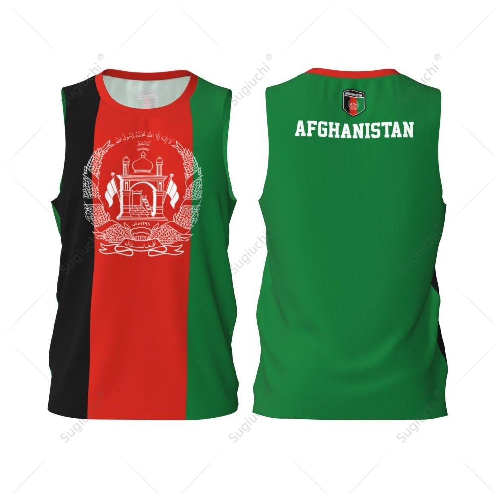 Afghanistan Flag Basketball Sports Women Boys Bike Tennis Fitness Sleeveless Tshirt