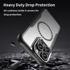 KEYSION Stoßfeste Hülle für MagSafe für iPhone 16 Pro Max 16 Plus 15 14 Pro Kameraschutz Telefonabdeckung mit Kohlefaserstruktur