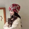 Trendy Knit Beanie for Women - Autumn/winter Large Head Size Warm Hat