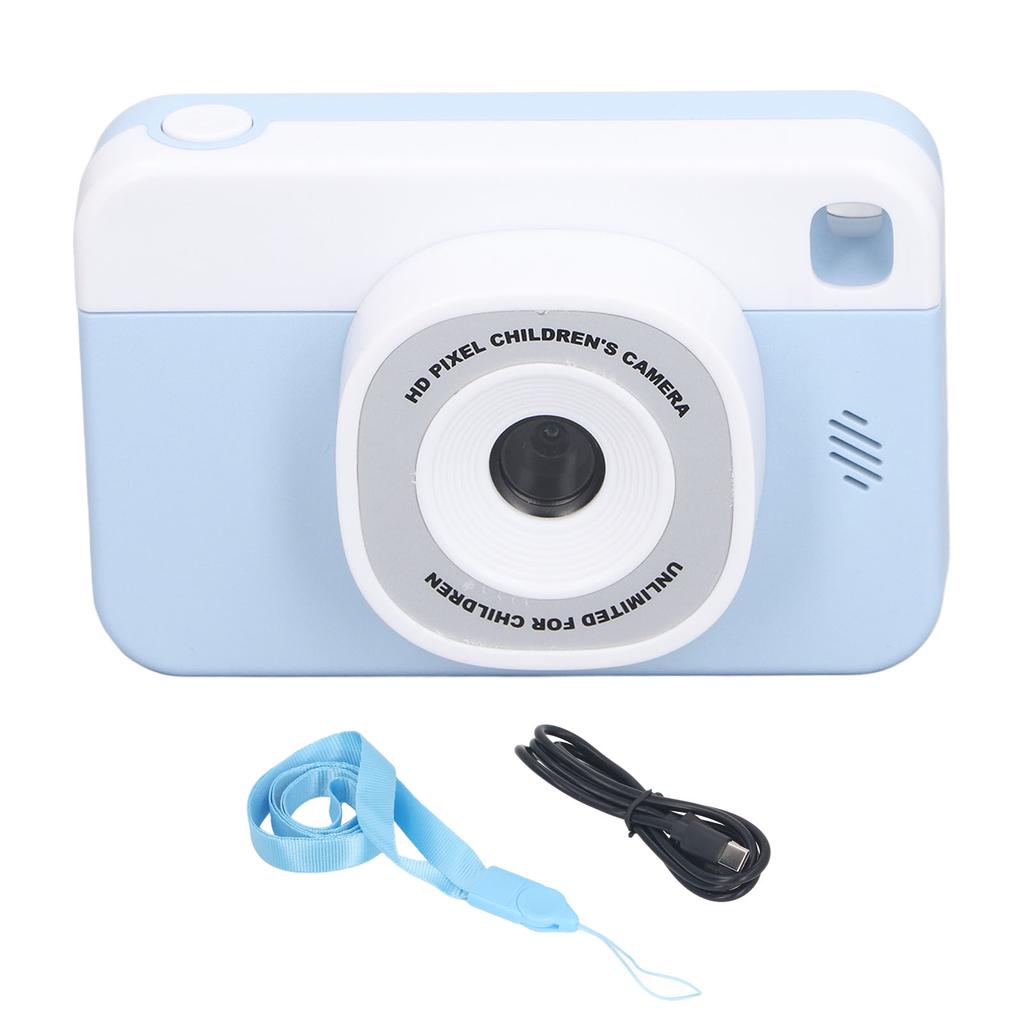Pocket Digital Camera for Kids Teens 48MP 1080P HD 2.4 Inch IPS Screen 4X Zoom Autofocus Compact Camera for Travel