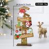 New Christmas Ornaments Festive Tabletop Christmas Tree Ornaments Christmas Tree Table Christmas Wooden Ornaments