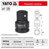 YATO Pneumatic Reducer: Air Gun Joint 3/4" To 1" To 1/2" Adapter