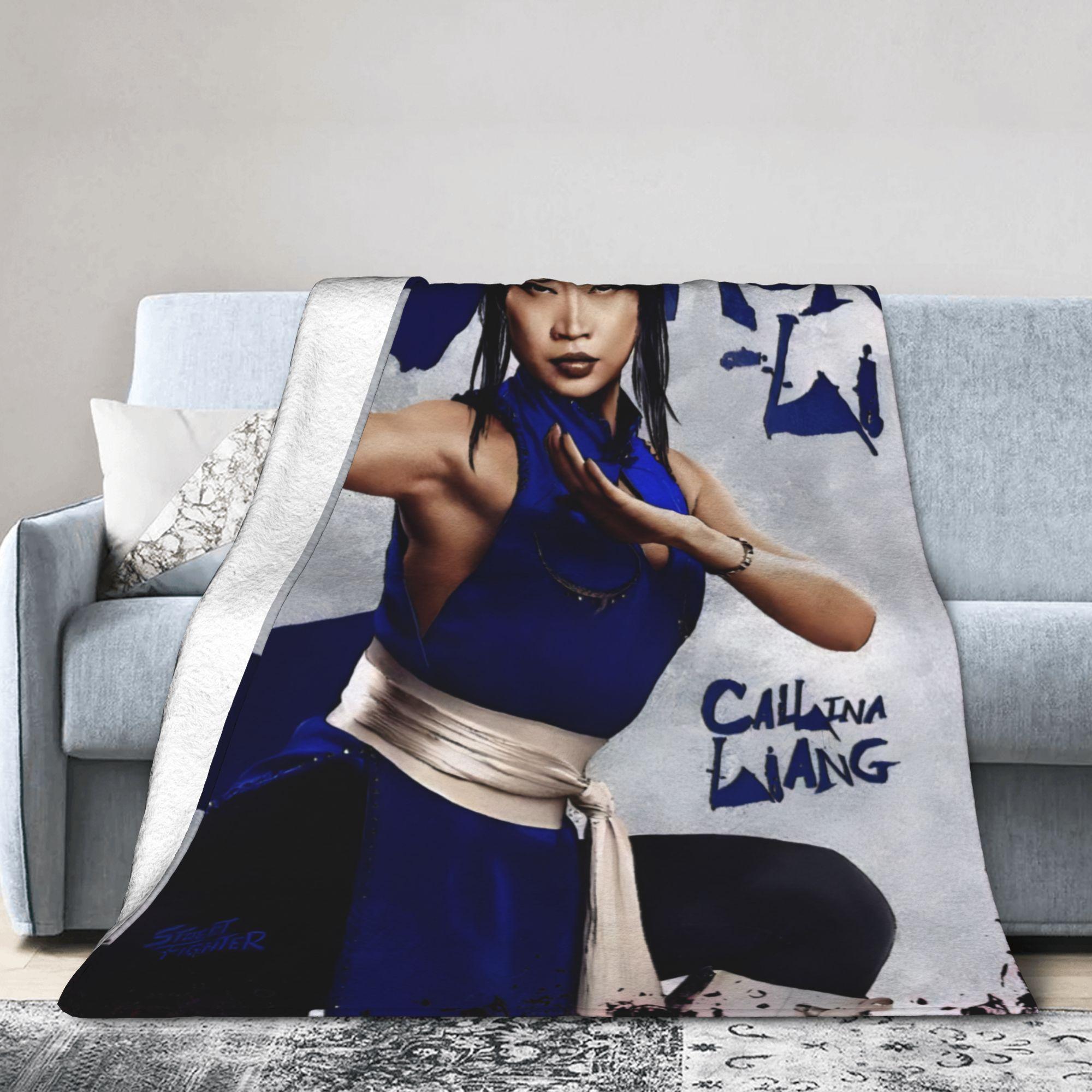 New Arrival Streets Fighters Movie 2026 Blankets Ultra-Soft Coral Fleece Plush Cozy Throw Blanket Machine Washable 75X95CM
