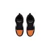 Jordan Access Mid top Vintage Basketball Shoes Black Orange Children Aged 3 7 Years Old (Unisex) Kids' Basketball Shoes AV7942 008