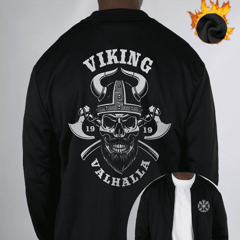 

Padded Fleece Baseball Coat, Polyester Outer, Gray Melange, Warm for Cycling in Winter S