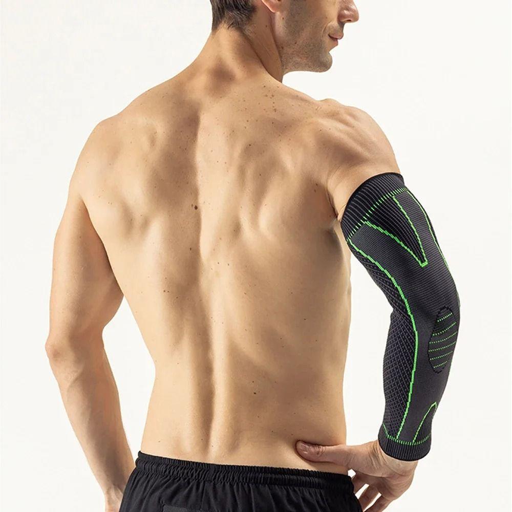 Wear-resistant Compression Arm Sleeves Non-Slip Breathable Arm Pad  Running Yoga Dancing