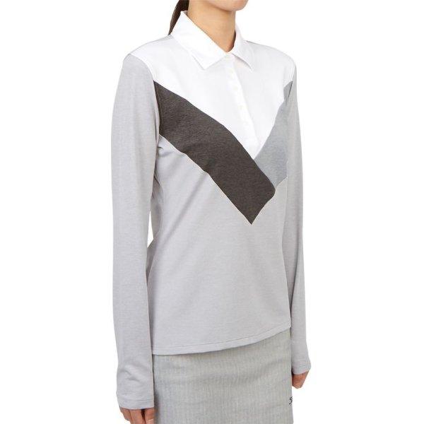 Galleria G Fore Fore Golfwear Women S Collar lonG Sleeve T ShirT G4lS23k620 lhGr