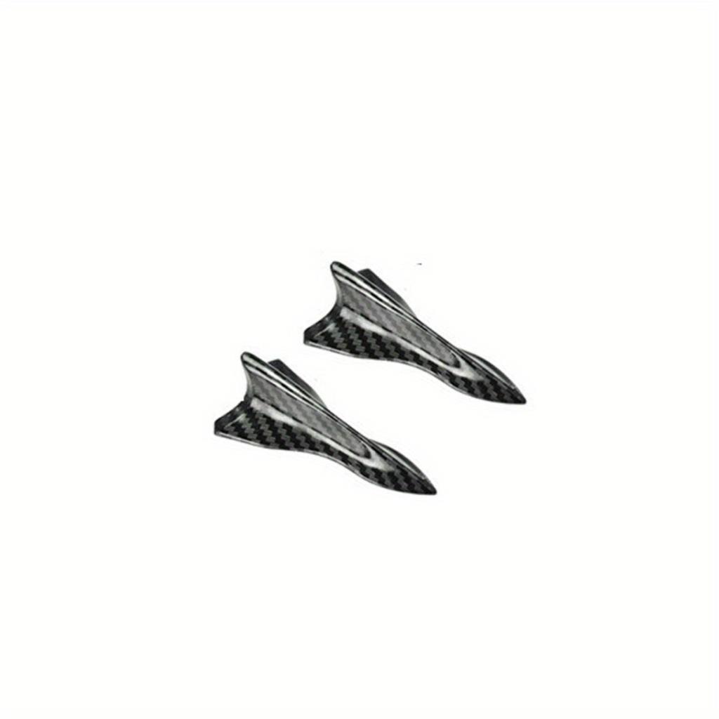 2 st Universal Plast Spoilervinge för Biltaksmodifiering