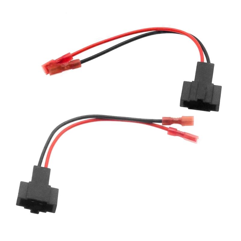 4er-Pack Lautsprecherkabel-Adapterstecker, Ersatzkabelbaum-Adapterstecker für Seat Exeo Leon Mk3