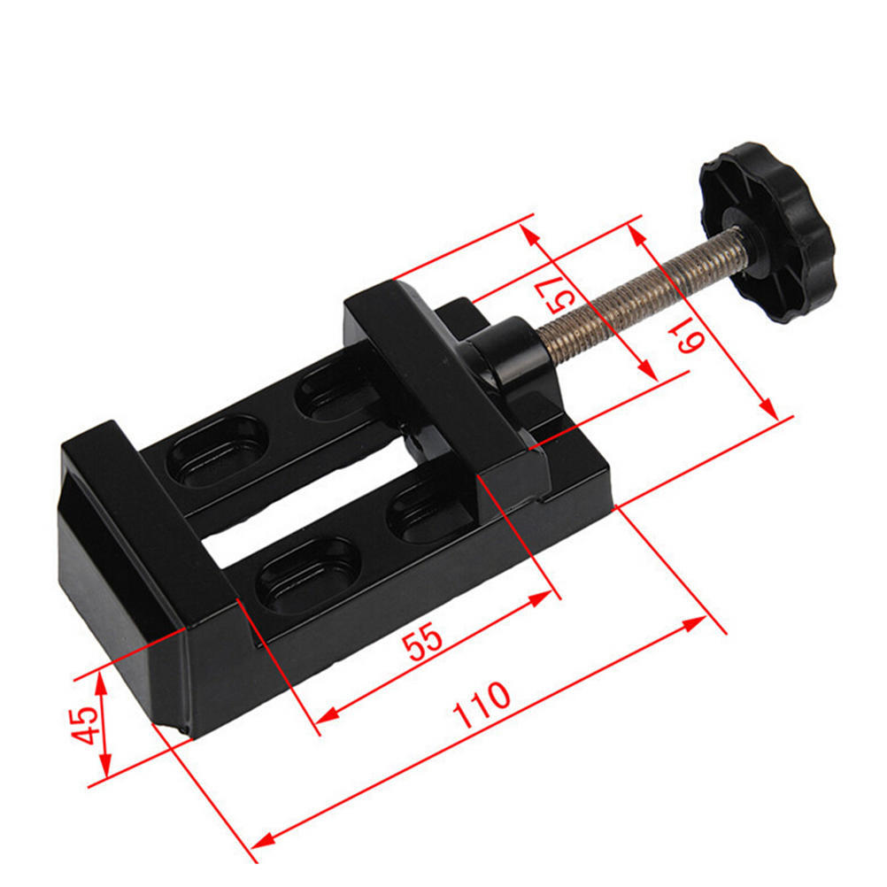 Mini Jaw Bench Clamp Drill Press Vice Opening Parallel Table Vise Diy Craft