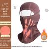 Color-Changing Thermal Winter Cycling Balaclava: Velvet-Lined, Windproof, Heat-Sensitive Ski Face Mask.