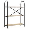 Bookshelf Sonoma Oak 80 x 30 x 109 cm Particleboard