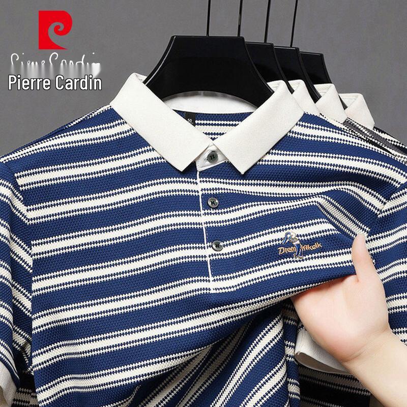 Pierre Cardin Men s Striped Polo T-Shirt XL