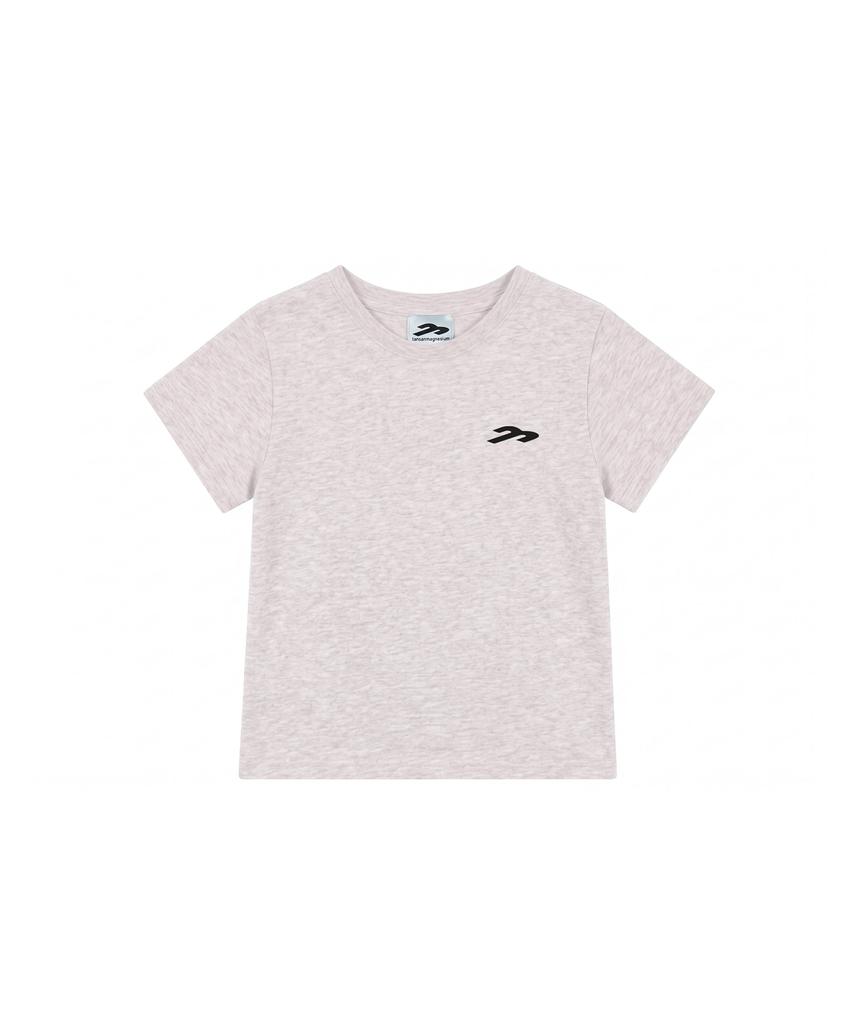 Tansanmageunesyum Pony Applique T-Shirt (Pink)